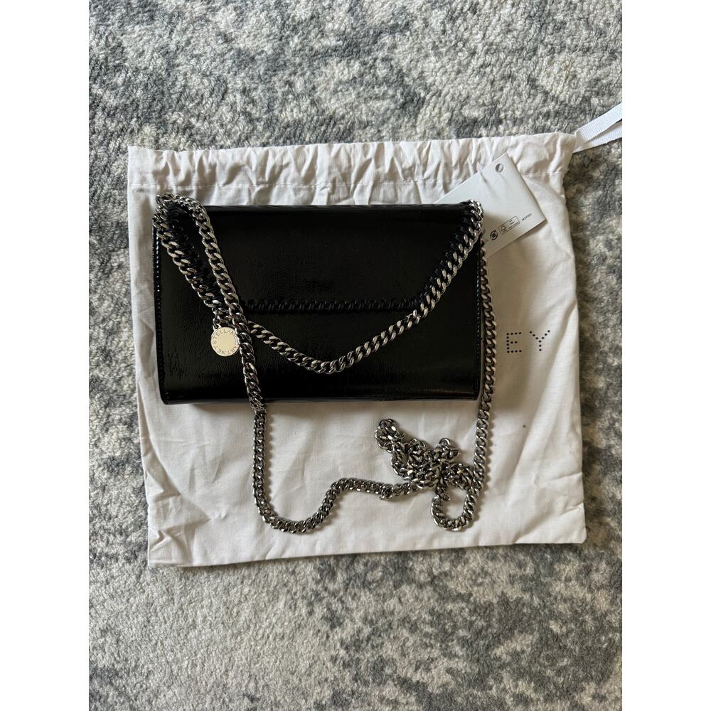 Stella McCartney Fabella Crinkle Faux Leather Crossbody Bag – NWT - Picture 9 of 11